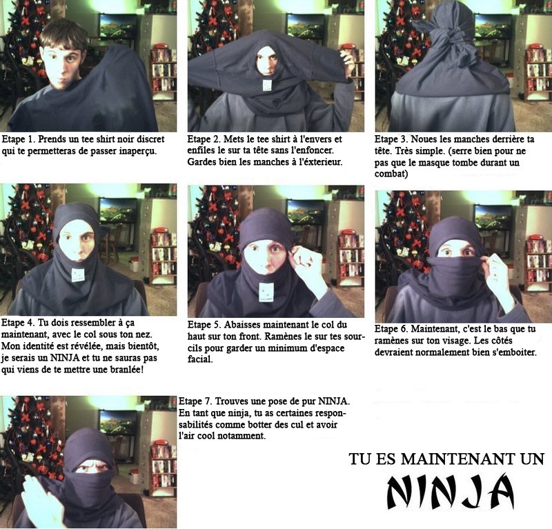 comment devenir un ninja